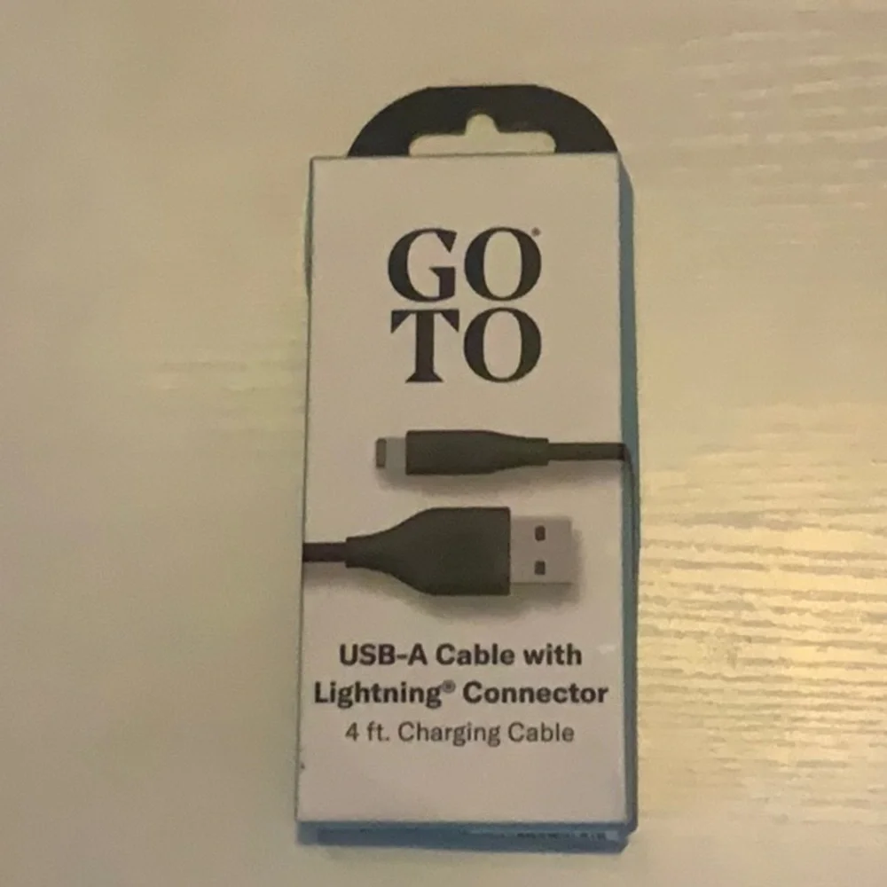 Go-To Black Lightning Cable for Cell Phones